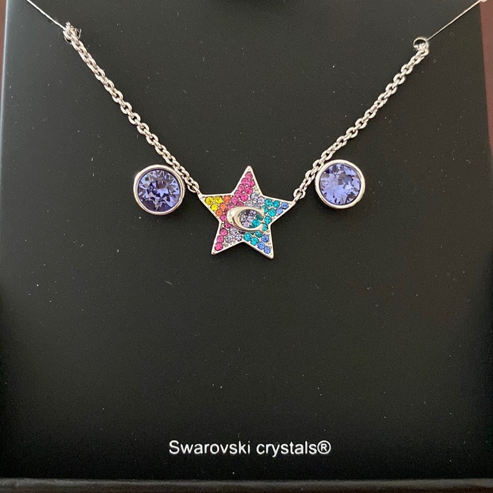 Coach Star Swarovski Crystals jewelry set NWT